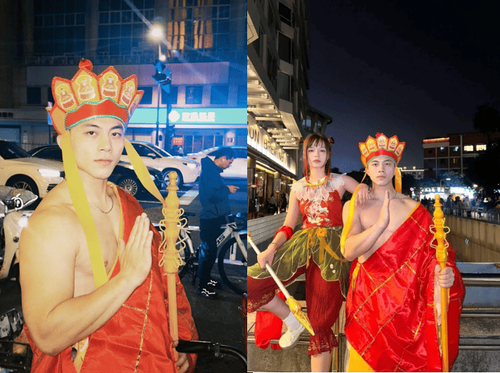 杭州街头的肌肉法海,网友直呼人尽可夫!-NICEGAY