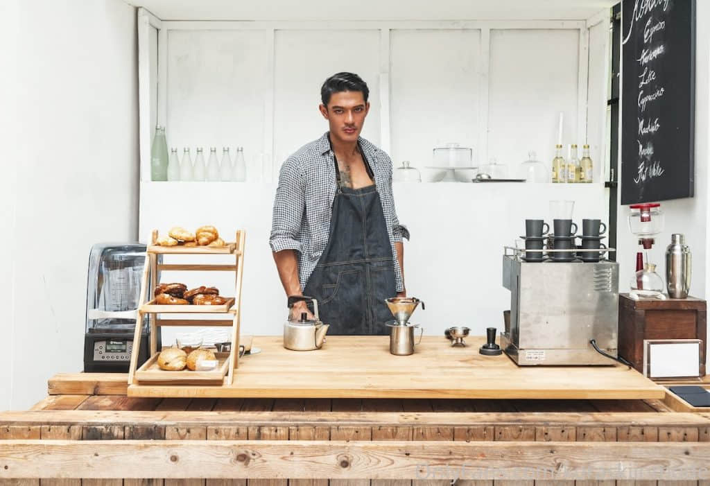 Kora SkiinMode collection P57 – Naked barista – Htoo Ant Lwin-NICEGAY